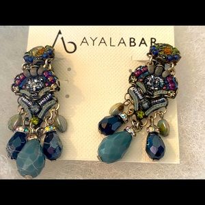 NIB Ayala Bar clip-on earrings.